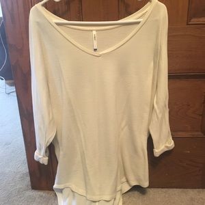 Slouchy comfy high low shirt